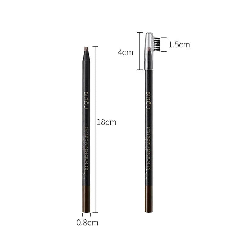1PC Eyebrow Pencil Waterproof Microblading Eyebrow Pen Tint Tattoo Eyebrows Makeup 6 Colors Natural Long Lasting Eye Brow Pencil by NICOO EYELASH BEAUTY Official Store