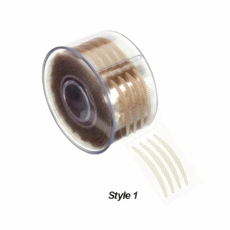 600 Pcs Eye Lift Strips Double Eyelid Tape Clear Gray Eyelid Stripe Big Eyes Invisible Double Fold Eyelid Sticker Makeup Tools by JEARLYU NAIL Store