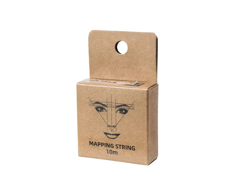 10m for Mapping Eyebrow Marker Thread Tattoo Brows Point 1 Box MAPPING STRING Microblading Eyebrow Pre-Inked Tattoo PMU String by DBQ Nail Art Store