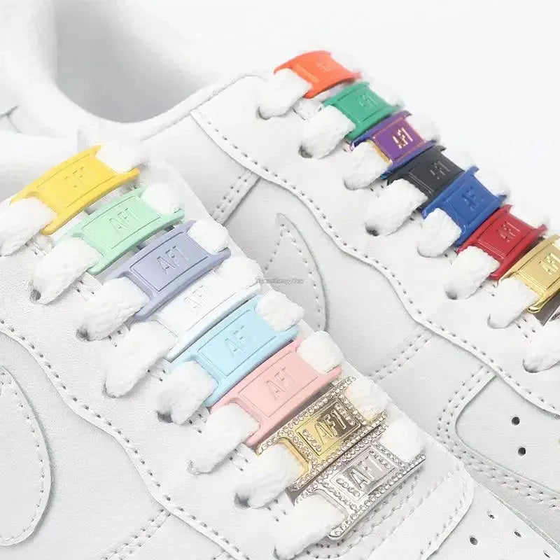 Original AF1 Shoelaces Combination White Flats Laces and Shoe Decoration Suit Sneaker Shoelace Air Force One Shoes Accessories by Stone's Store