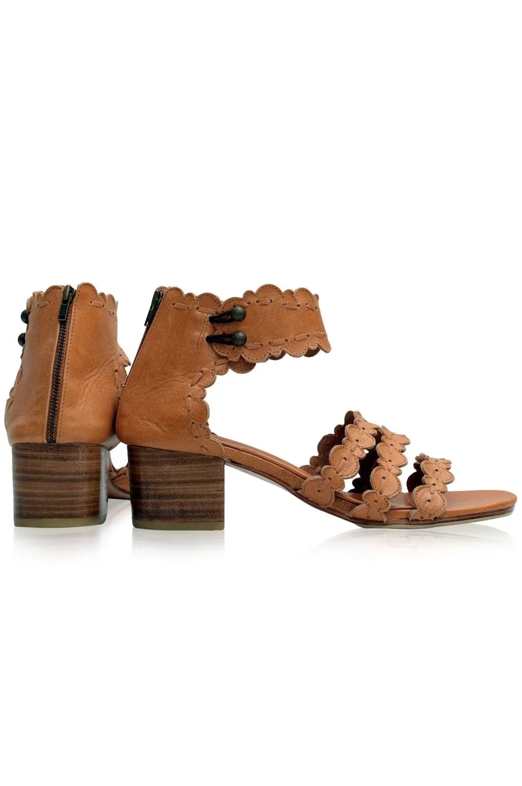 Seaside Block Heel Sandals by ELF