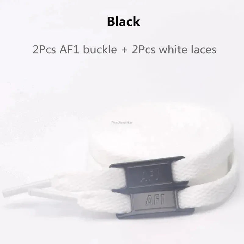 Original AF1 Shoelaces Combination White Flats Laces and Shoe Decoration Suit Sneaker Shoelace Air Force One Shoes Accessories by Stone's Store