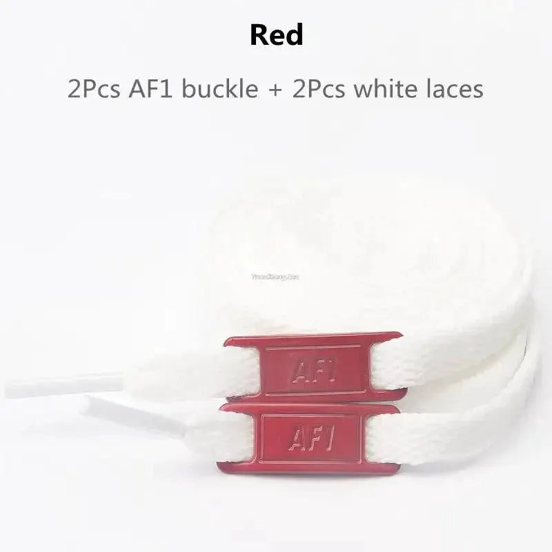 Original AF1 Shoelaces Combination White Flats Laces and Shoe Decoration Suit Sneaker Shoelace Air Force One Shoes Accessories by Stone's Store