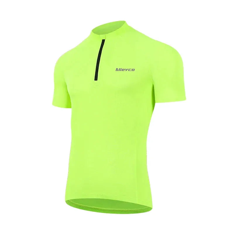 Men Seamless Cycling Jersey Lightweight Short Sleeve Compression MTB Road Bike Shirt by Vimost Shop