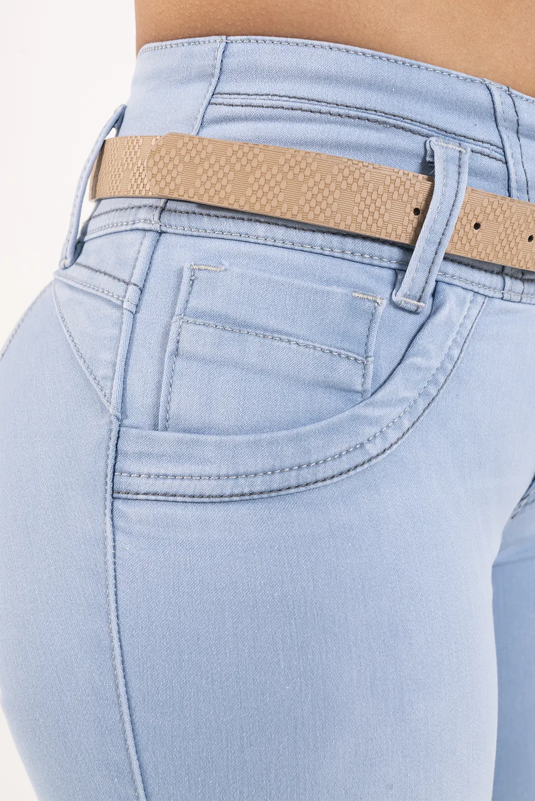 PUSH UP JEAN MHS0074 by Shape Up