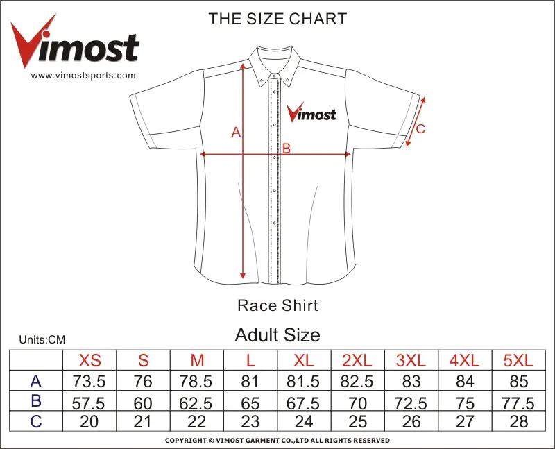 Blue F1 Racing Sublimation Button Shirt by Vimost Sportswear