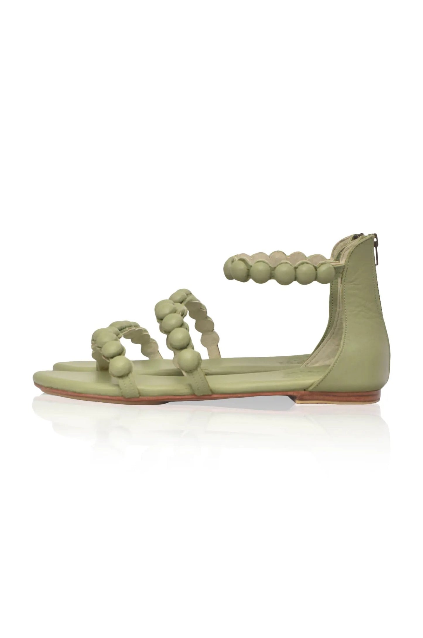 Sole Mio Leather Sandals (Sz. 8.5) by ELF