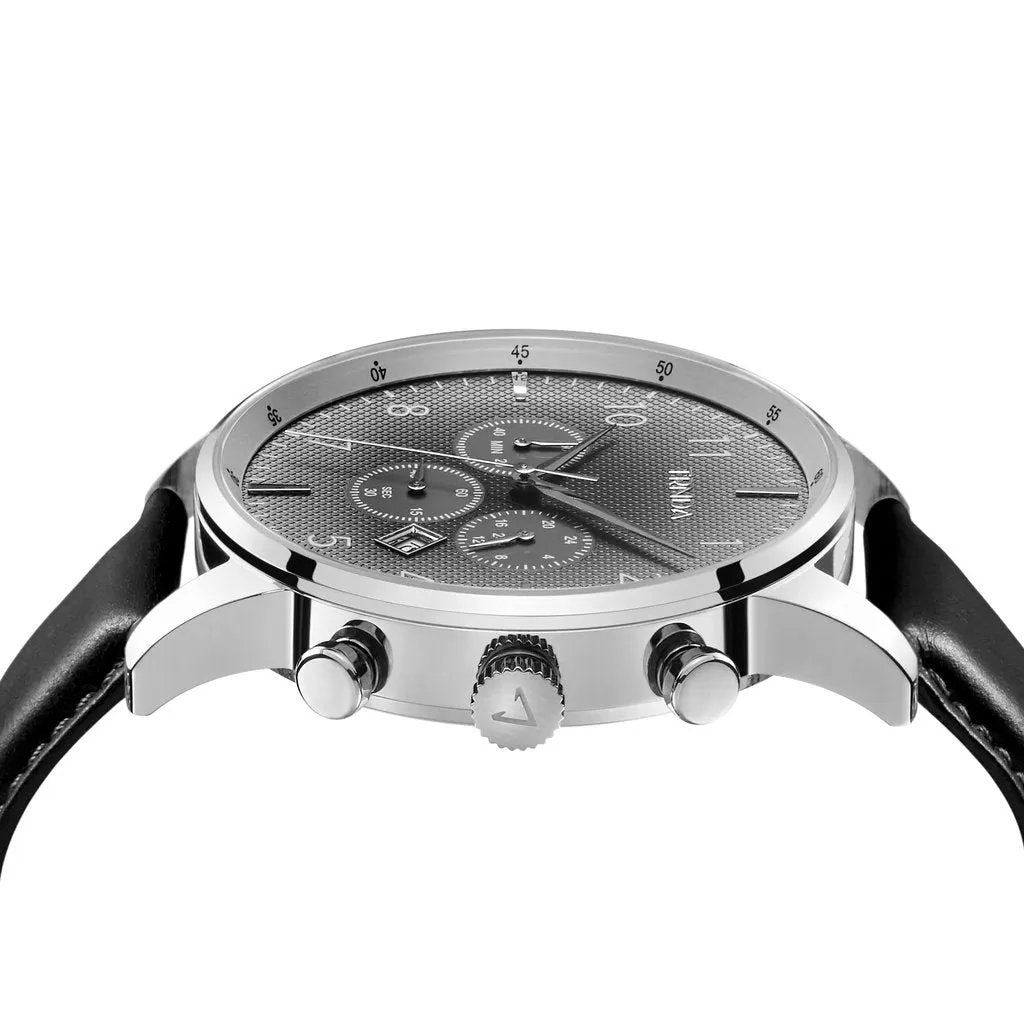 Trnda Men's Stainless Steel Watch, Gray Dial | Trn-Ss43g by TRNDA