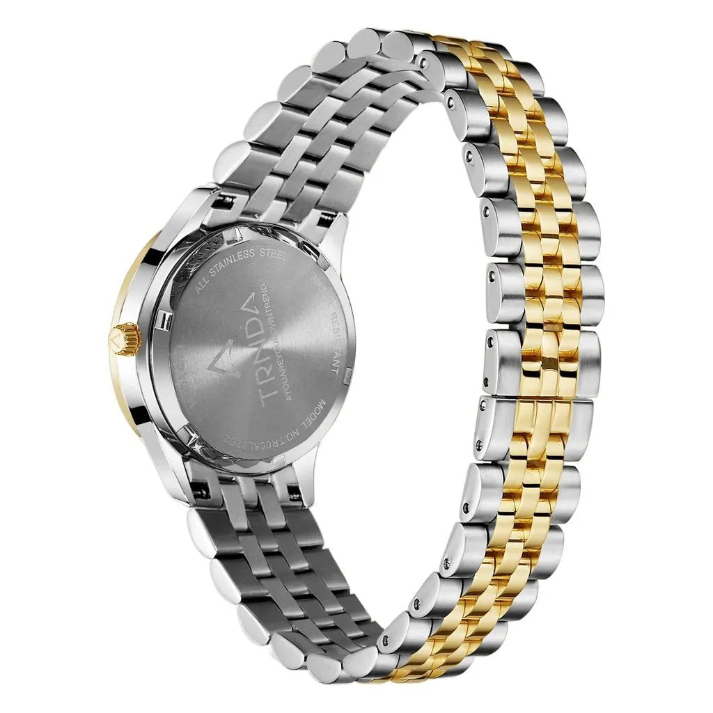 Trnda Women's Stainless Steel Watch, Gray Dial | Trn-W32sgbg by TRNDA