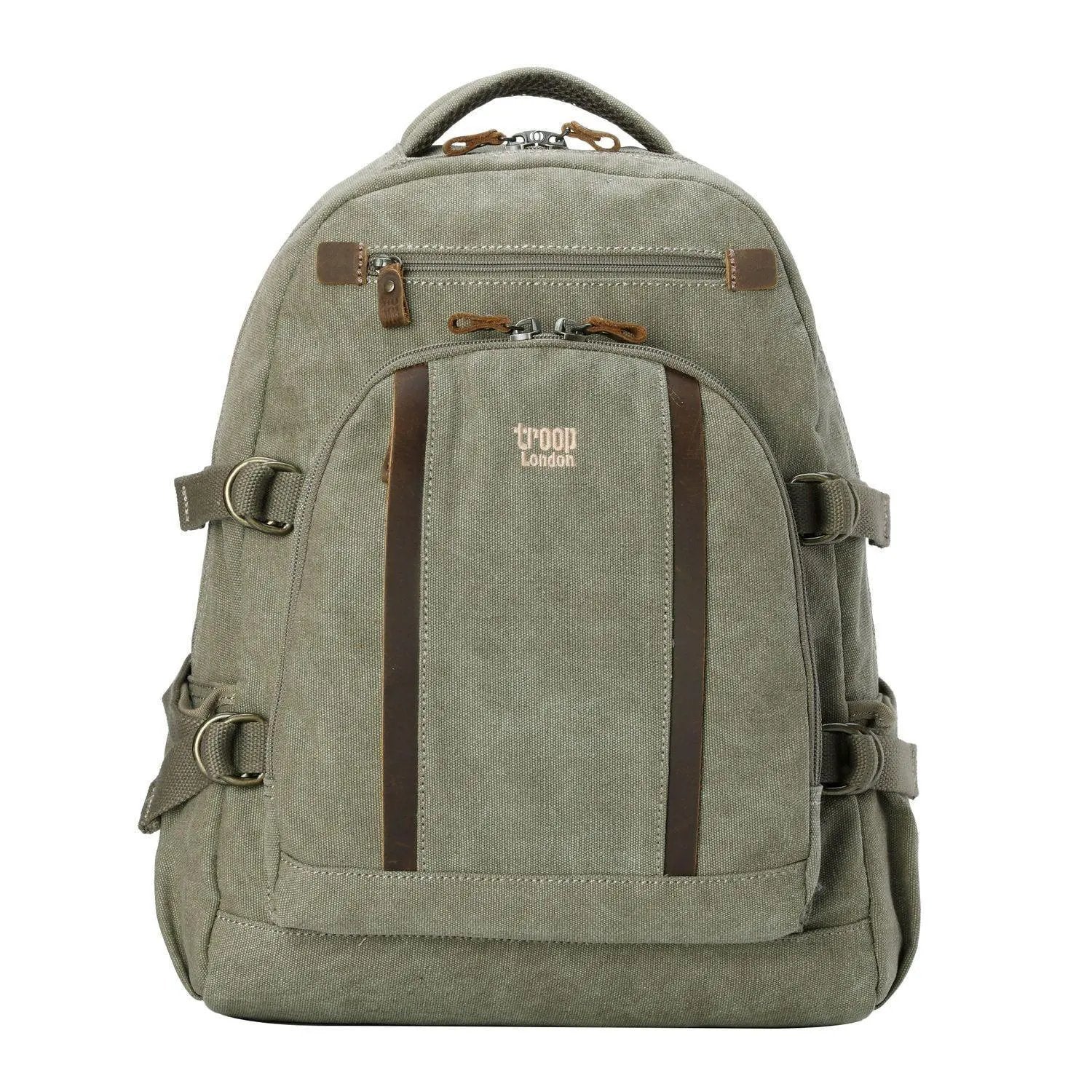 Large Canvas Laptop Backpack 15.5 Inch | TRP0257 by Troop London