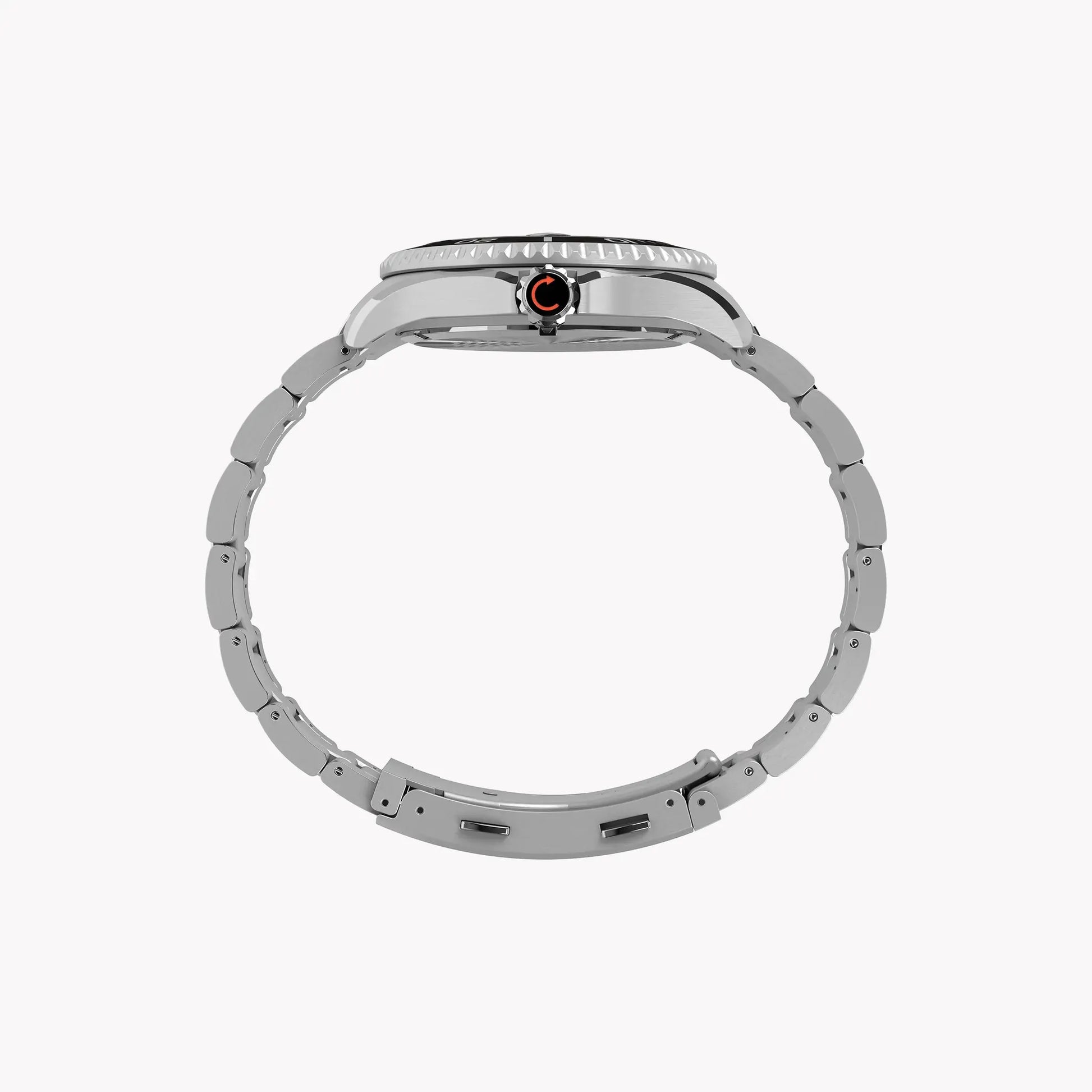 Deep Water Meridian 200 SST Black Dial Bracelet TW2W82000 | Men's Sport Watch by TIMEX