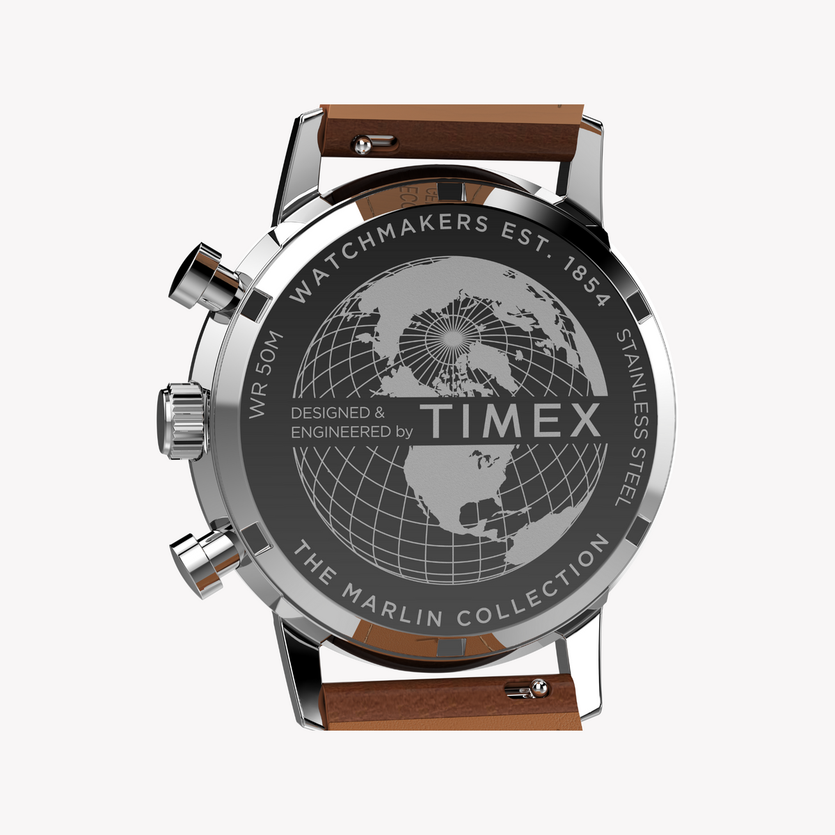 Timex Men's Stainless Steel, Silver/Brown | Tw2w99100 by TIMEX