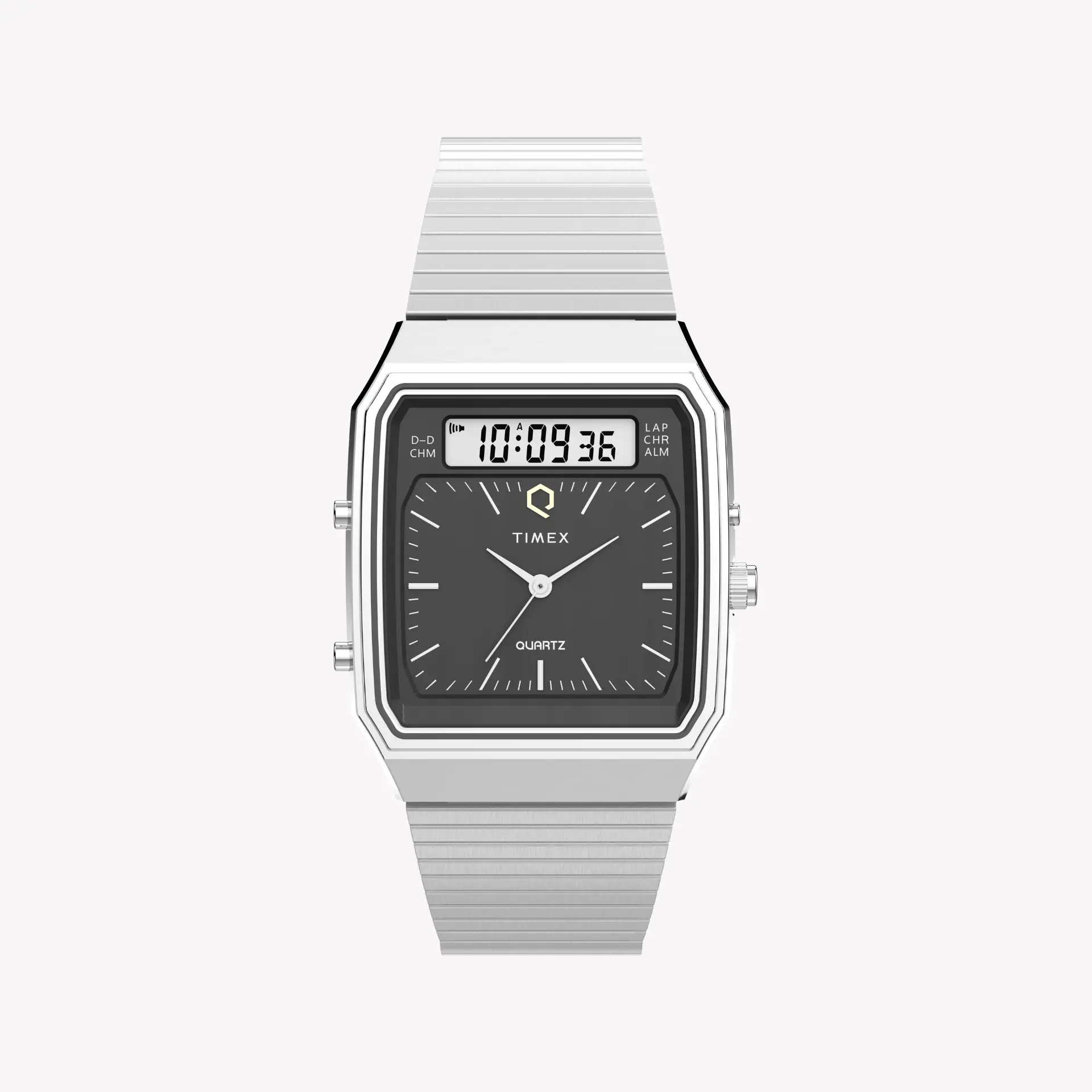 Timex Men's Silver Stainless Steel Watch | Tw2y05900 by TIMEX