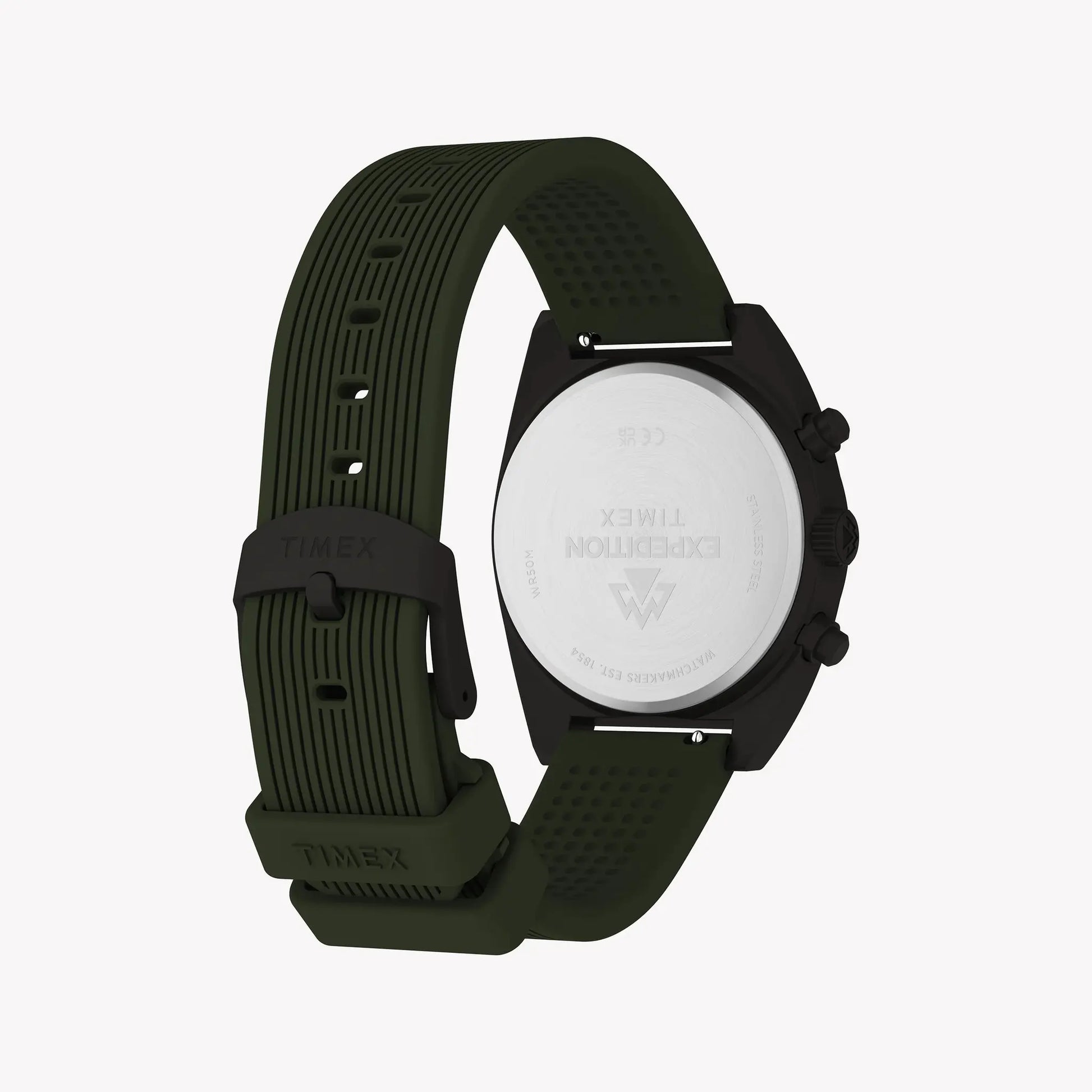 TIMEX Men's Gunmetal, Green | TW2Y61100 by TIMEX