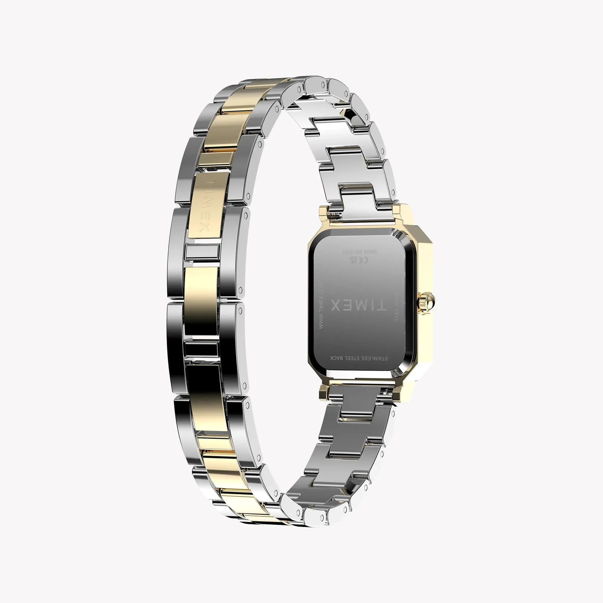 TIMEX Women's Gold-Tone, Two-Tone, Green Dial | TW2Y72000 by TIMEX