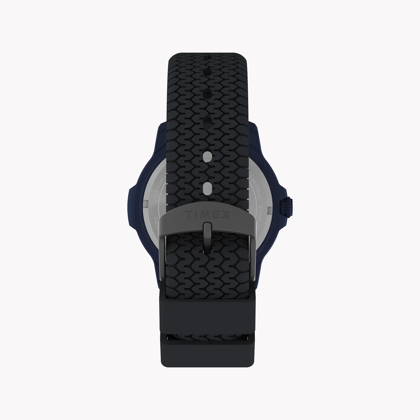 Timber Aluminum Blue Dial Silicone Strap Watch TW4B34600 | Stylish & Durable by TIMEX