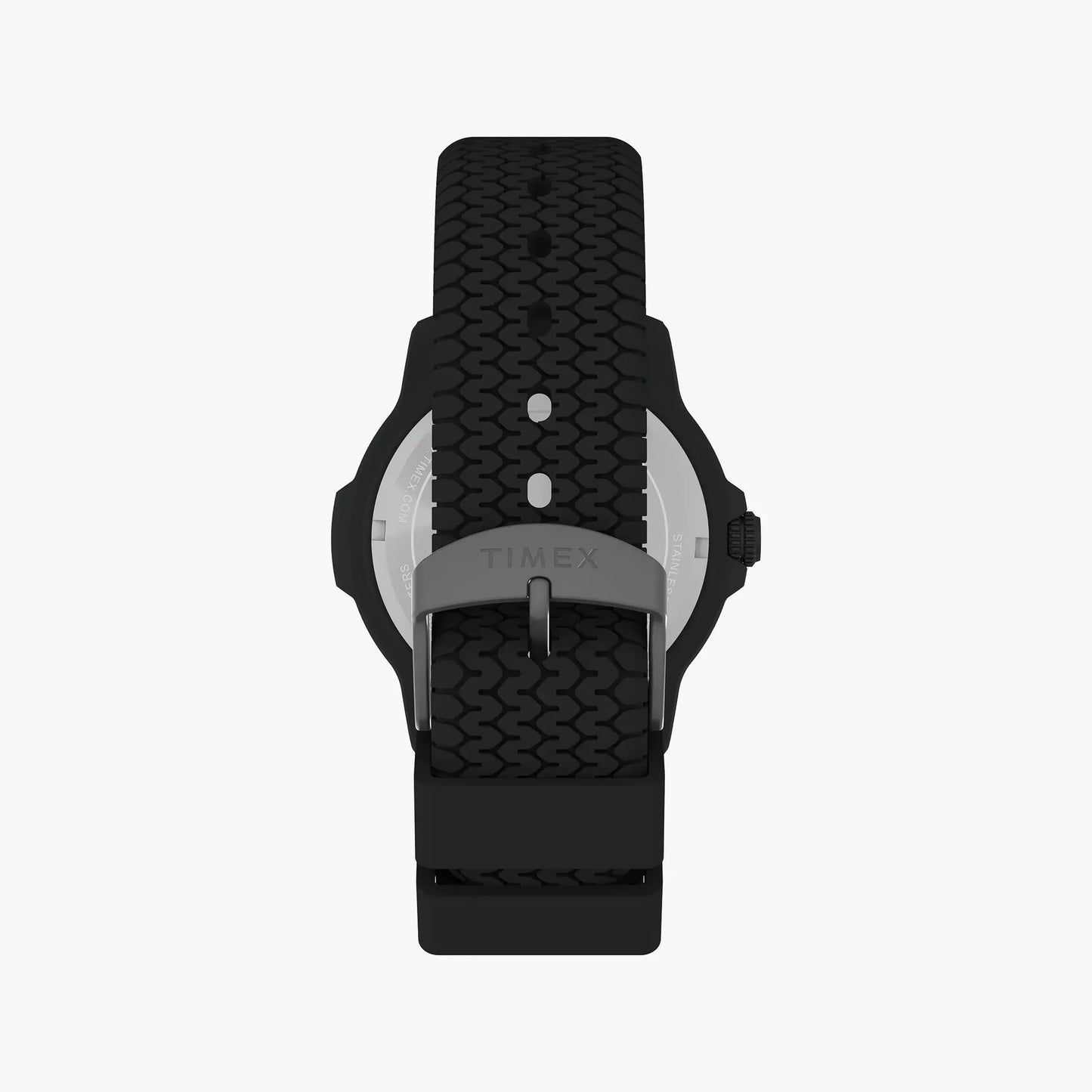 Timber Aluminum Case Black Dial Silicone Strap Watch TW4B34800 by TIMEX