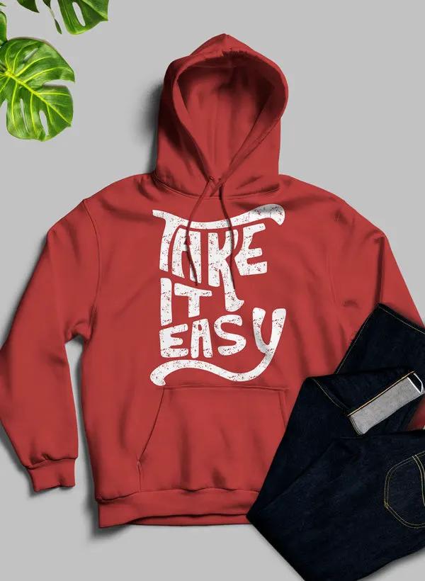 It Easy Hoodie by Merch