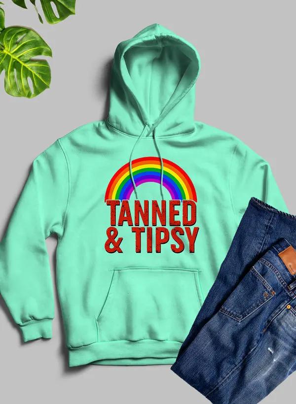 Tanned & Tipsy Hoodie by Merch