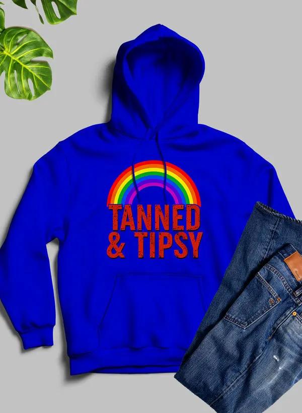 Tanned & Tipsy Hoodie by Merch