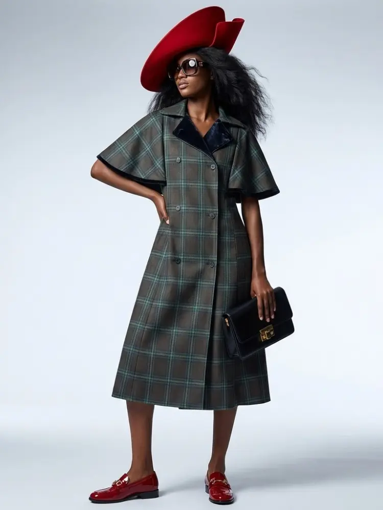 Tartan Heritage Gown • MIDTOWN New Collection BYMANYC ® New York by BYMANYC ® New York