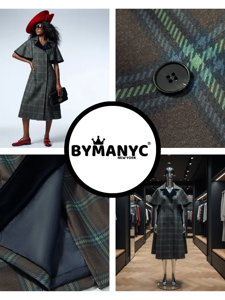 Tartan Heritage Gown • MIDTOWN New Collection BYMANYC ® New York by BYMANYC ® New York