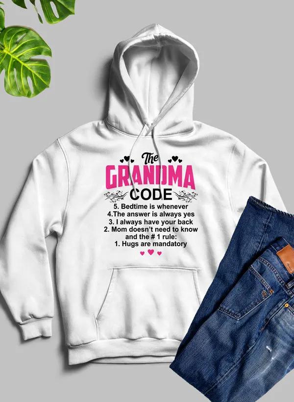 The Grandma Code Hoodie by Merch