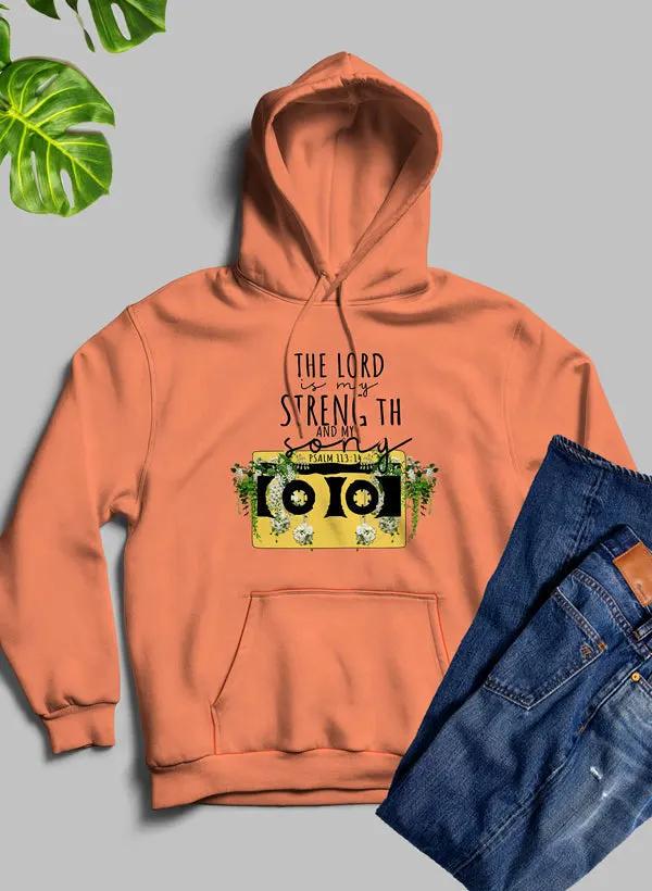 The Lord Is My Strength And My Song Hoodie by Merch