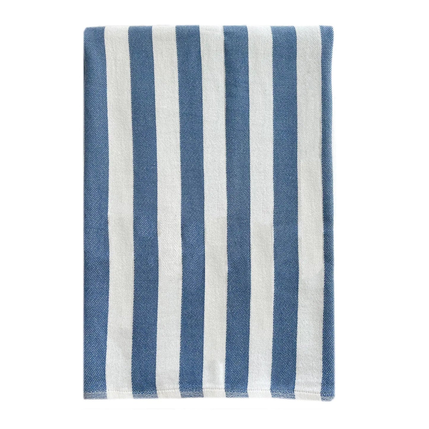 Custom Everywhere Towel, Striped Blue by Custom Collection