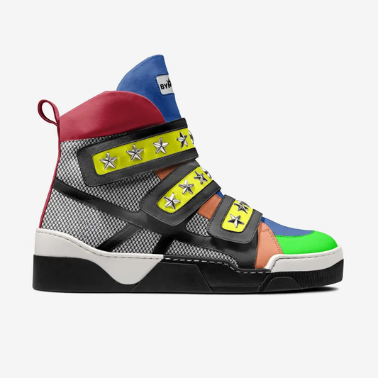 Unisex Limited Edition EAST VILLAGE MULTI High-Tops BYMANYC ® New York by BYMANYC ® New York