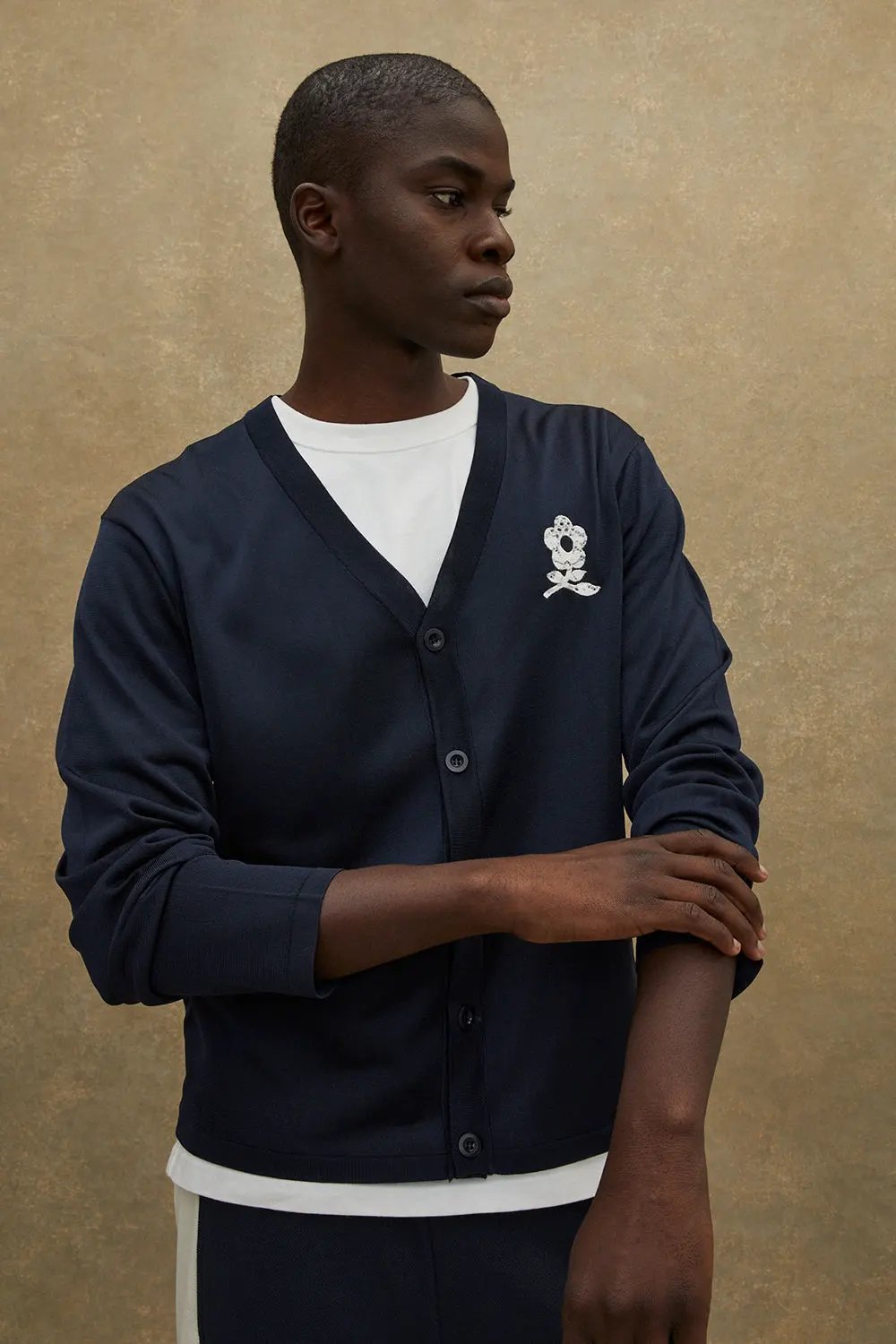 hideout x Maison Caracas Chicago Fil Lumière® Cardigan by Hideout X Maison Montagut