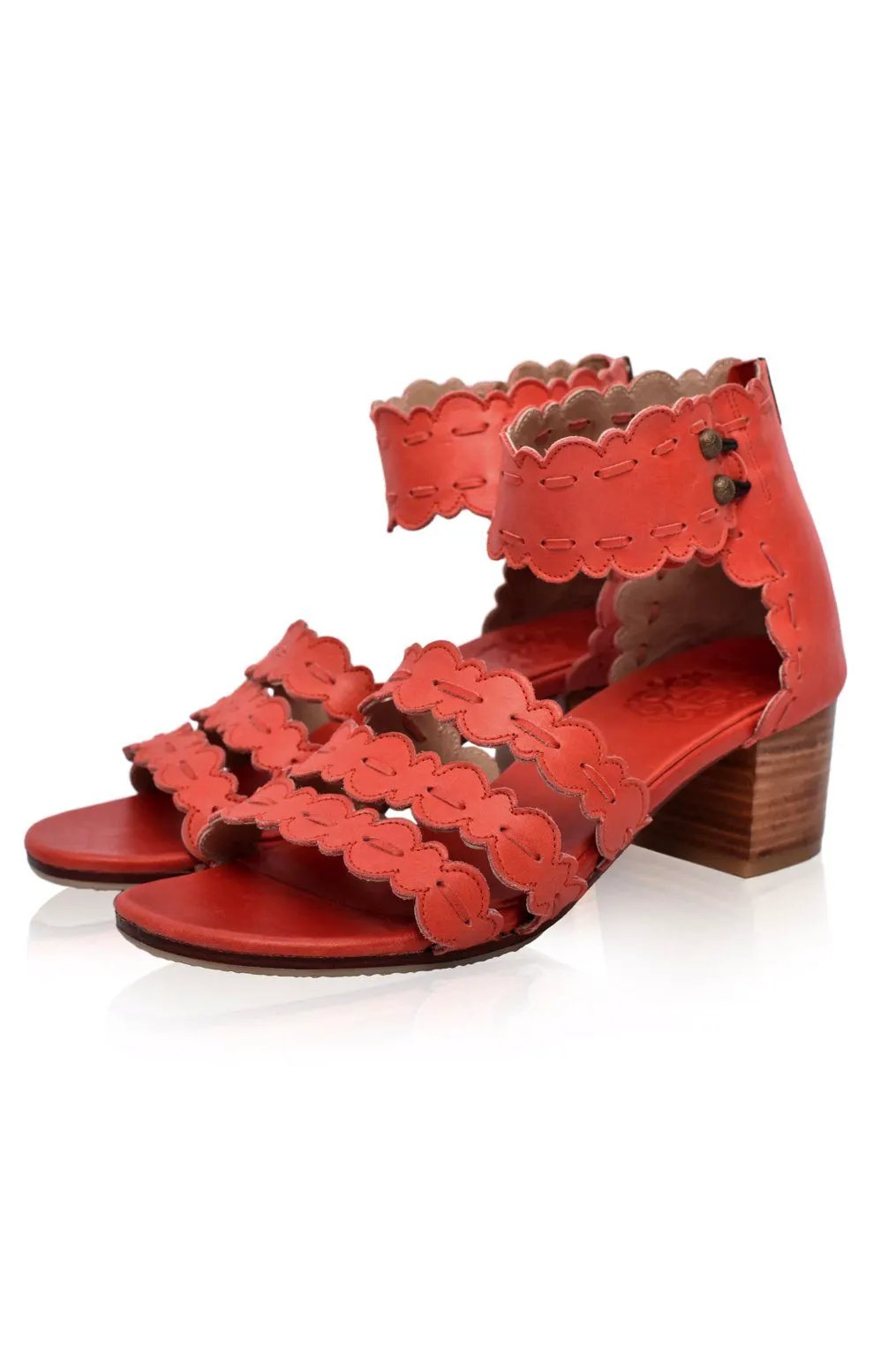 Seaside Block Heel Sandals by ELF