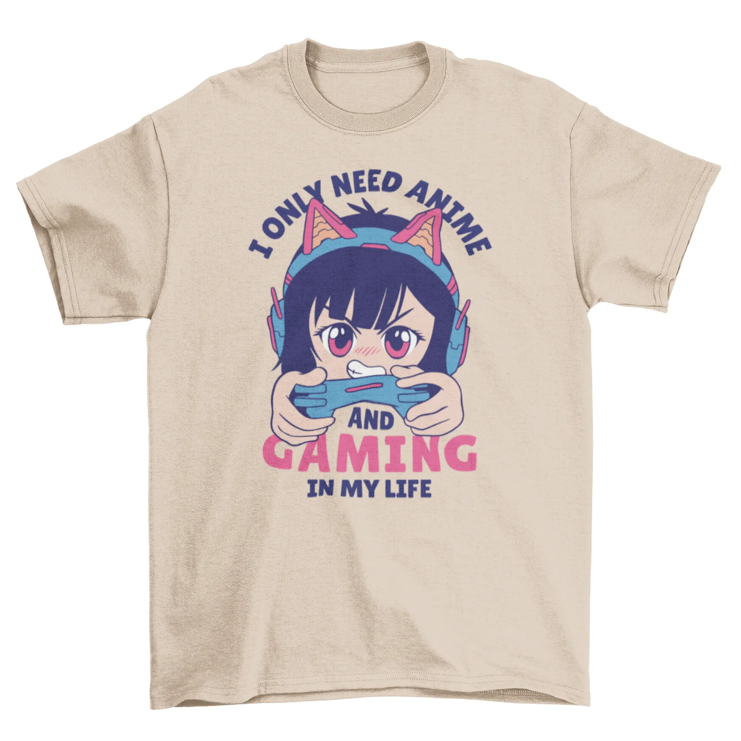 Anime and gaming t-shirt by Turquoise Theseus