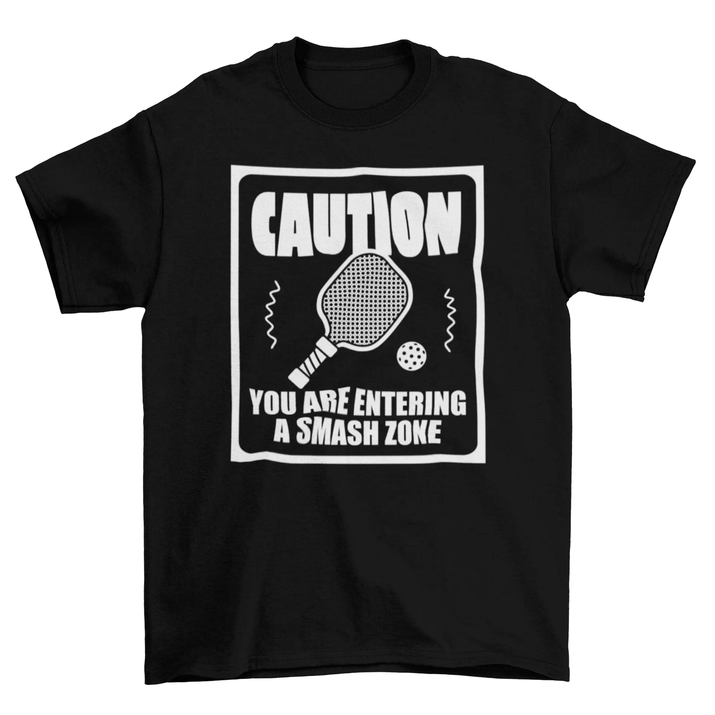 Pickleball sport racket t-shirt by Turquoise Theseus