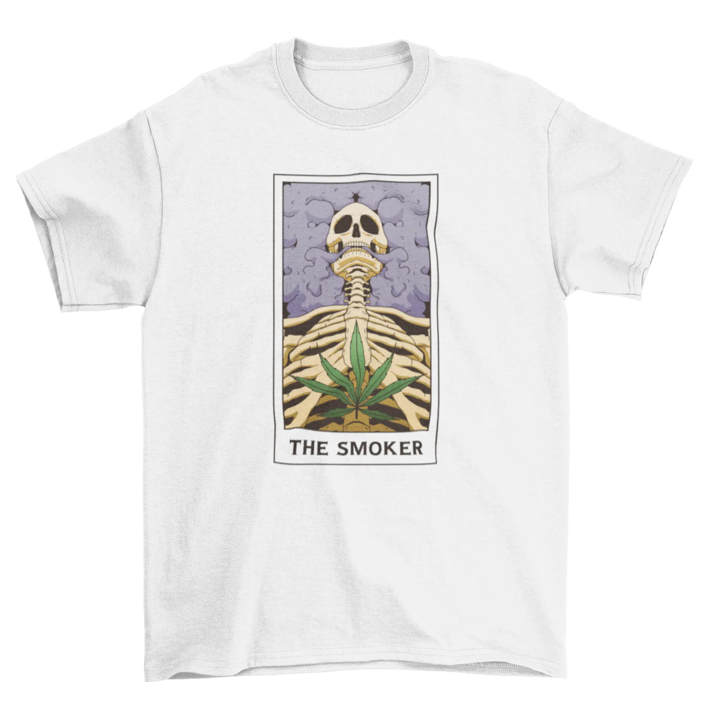 Tarot card the smoker T-shirt by Turquoise Theseus