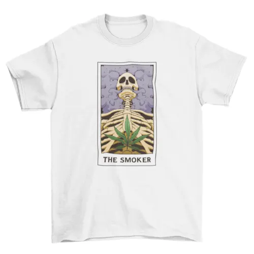 Tarot card the smoker T-shirt by Turquoise Theseus