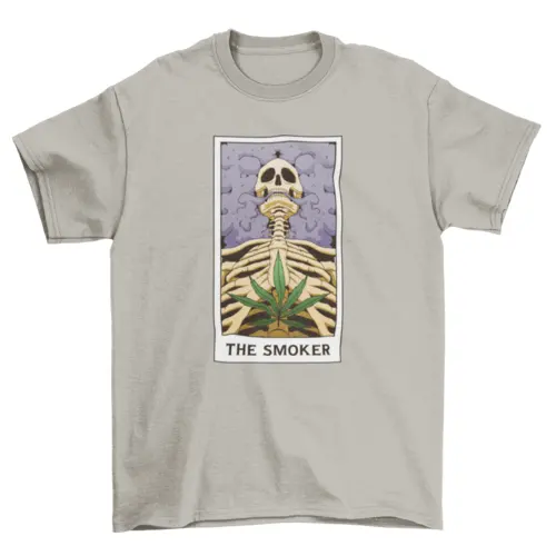 Tarot card the smoker T-shirt by Turquoise Theseus