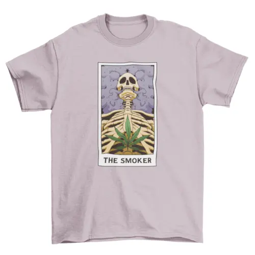 Tarot card the smoker T-shirt by Turquoise Theseus