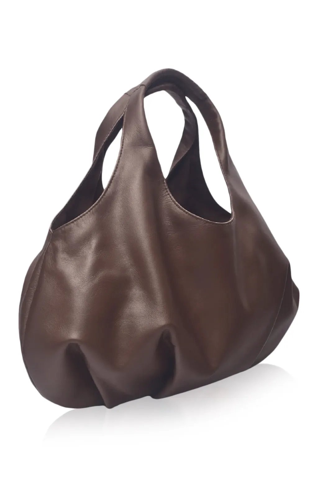 Velara Small Slouchy Leather Tote by ELF