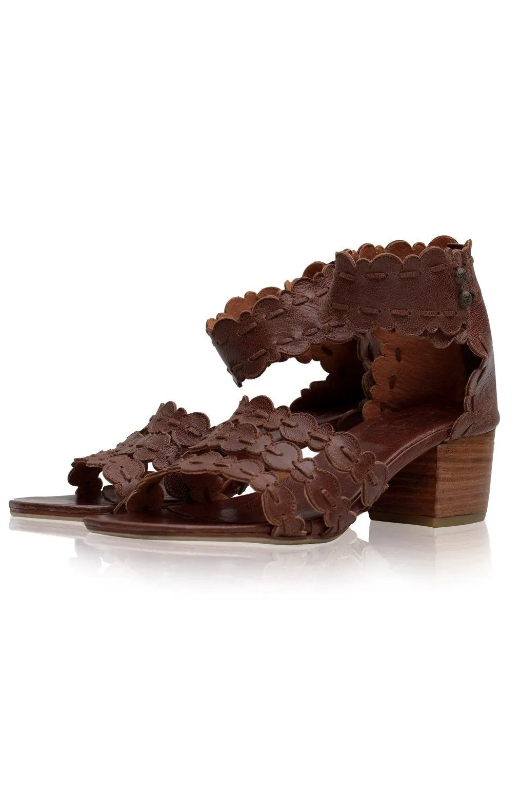 Seaside Block Heel Sandals by ELF