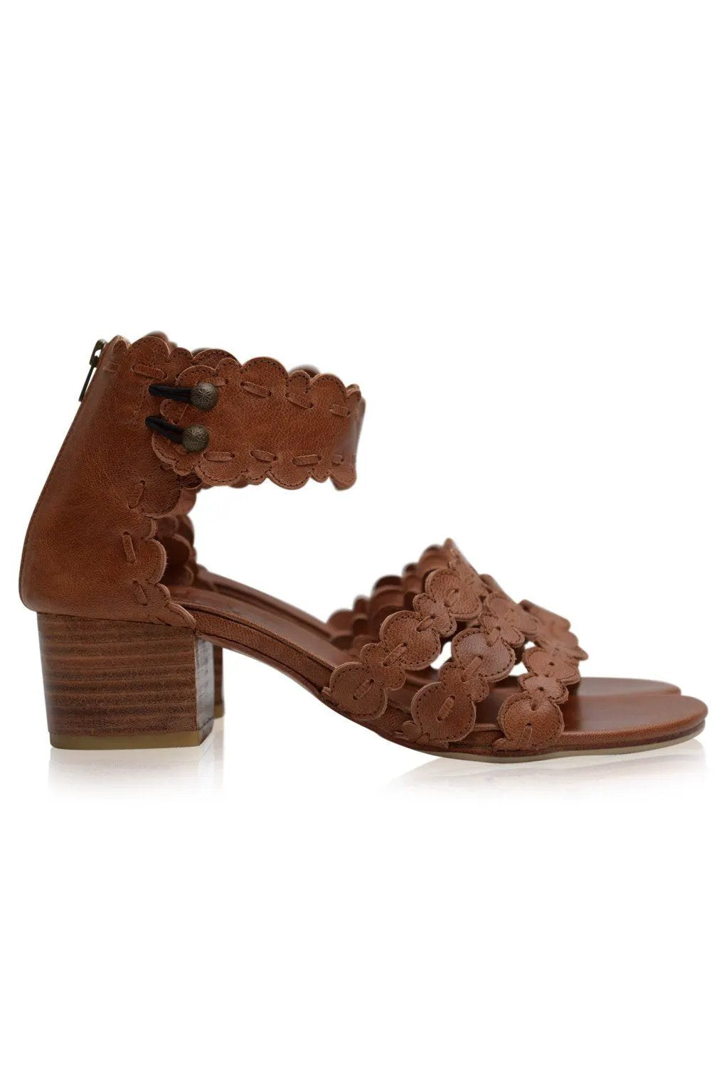Seaside Block Heel Sandals by ELF