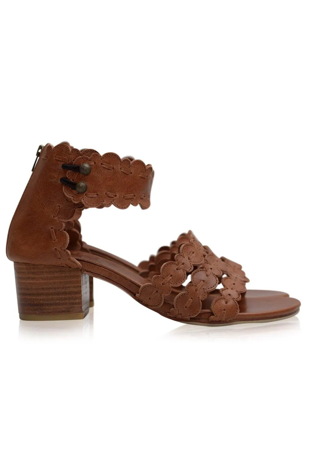 Seaside Block Heel Sandals by ELF