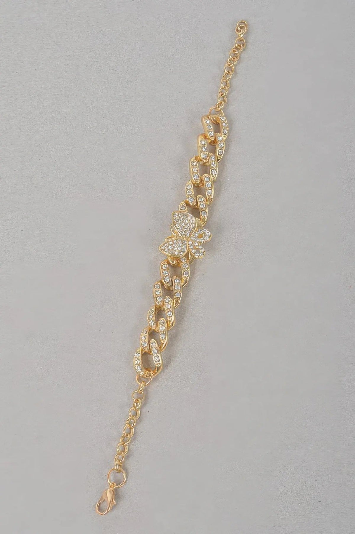 Women's Rhinestone Butterfly Chain Bracelet BYMANYC ® New York CONTEMPORARY VIBRANT MODERN JEWELRY - New Collection by BYMANYC New York