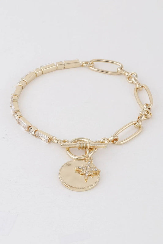 Women's Shining Star Toggle Bracelet BYMANYC ® New York CONTEMPORARY VIBRANT MODERN FASHION - New Collection by BYMANYC New York