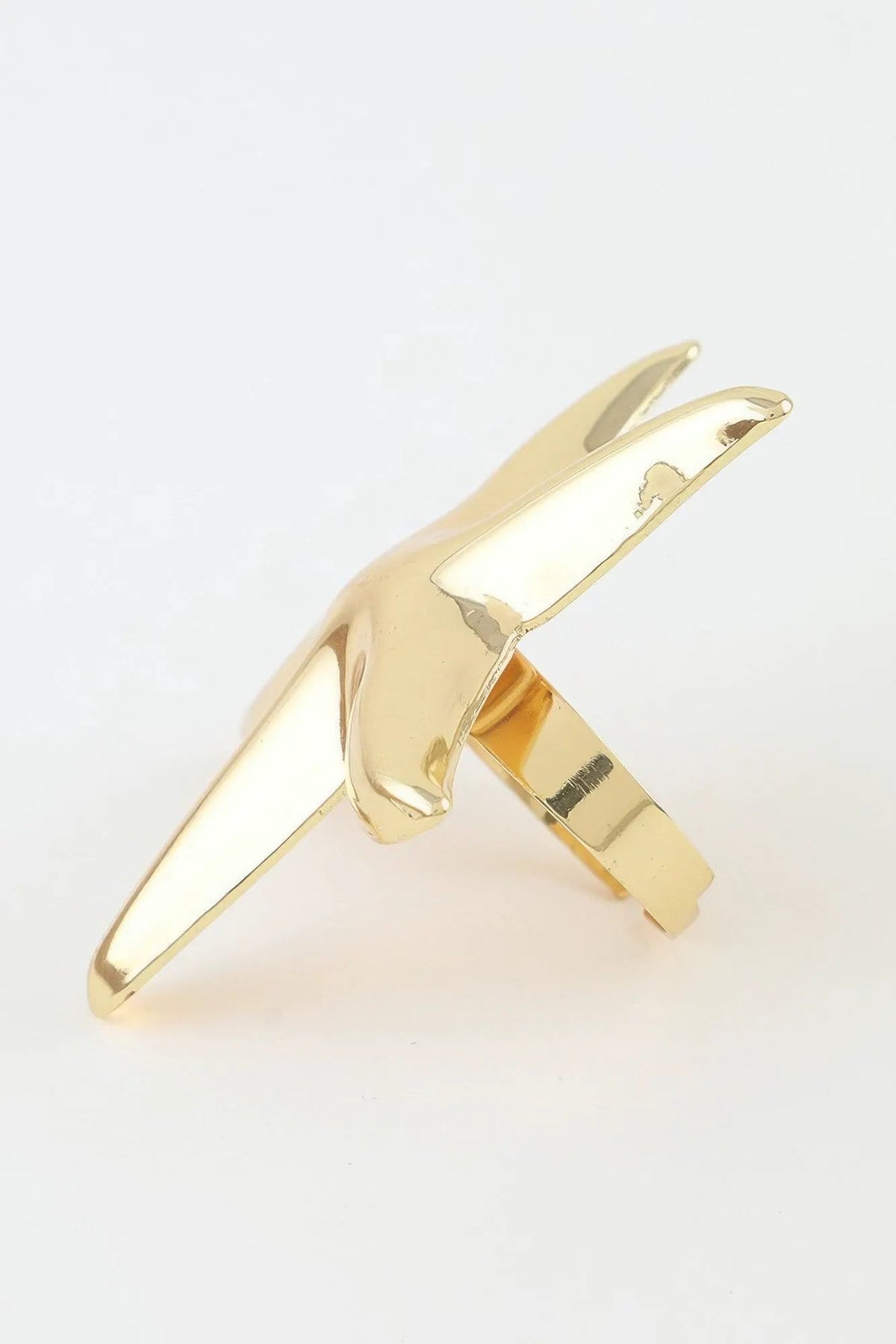 Women's Statement Ring Polished Starfish BYMANYC ® New York SLEEK OCEANIC CELESTIAL BAND - New Collection by BYMANYC New York