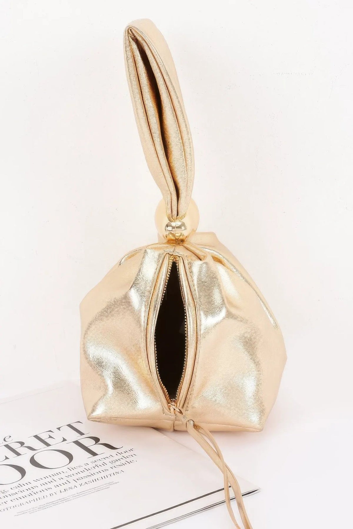 Women's Wrist Bag Faux Leather BYMANYC ® New York CONTEMPORARY SLEEK COMPACT PURSE - New Collection by BYMANYC New York