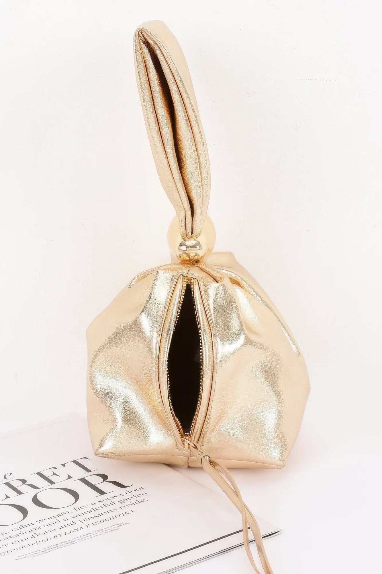 Women's Wrist Bag Faux Leather BYMANYC ® New York CONTEMPORARY SLEEK COMPACT PURSE - New Collection by BYMANYC New York