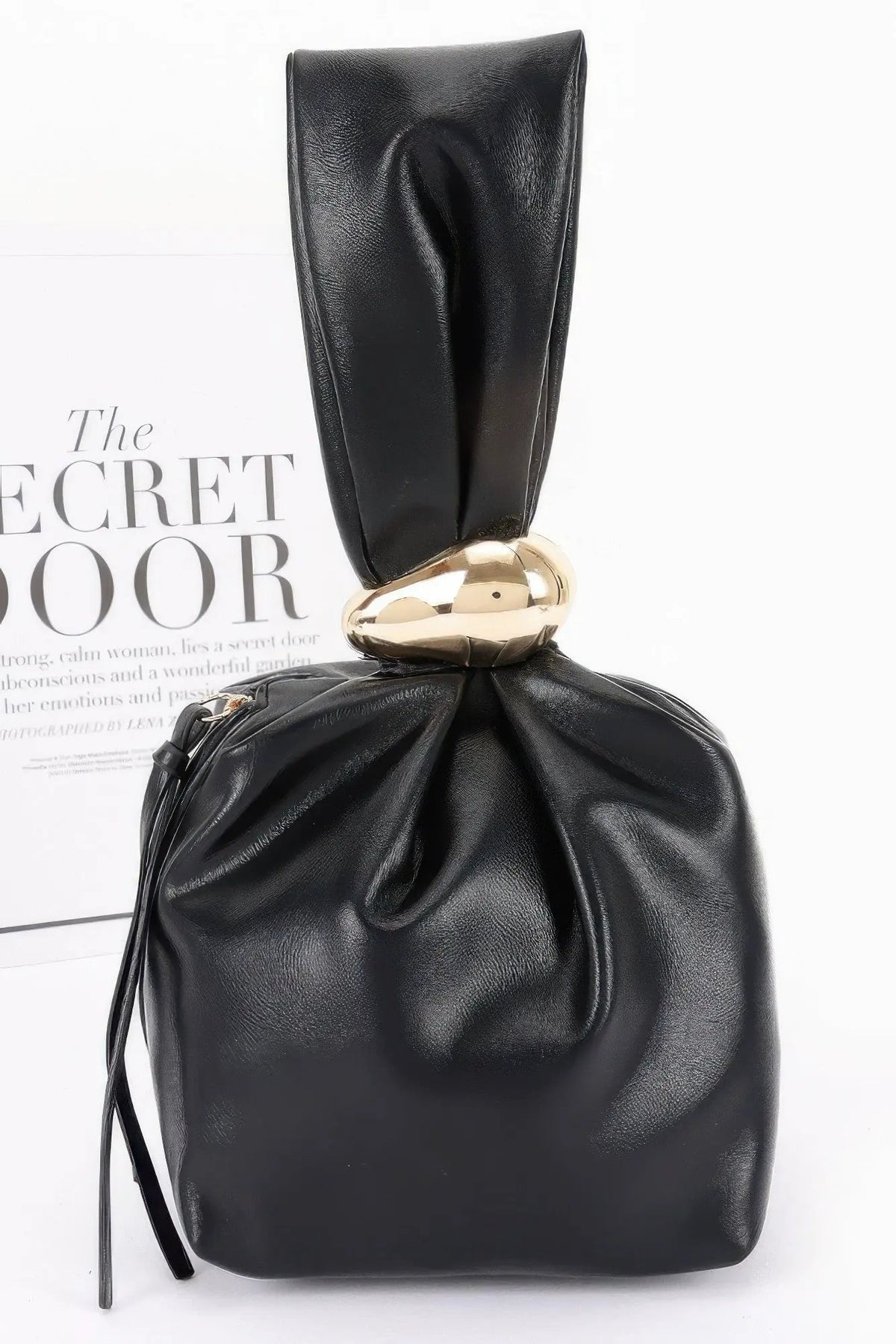 Women's Wrist Bag Faux Leather BYMANYC ® New York CONTEMPORARY SLEEK COMPACT PURSE - New Collection by BYMANYC New York