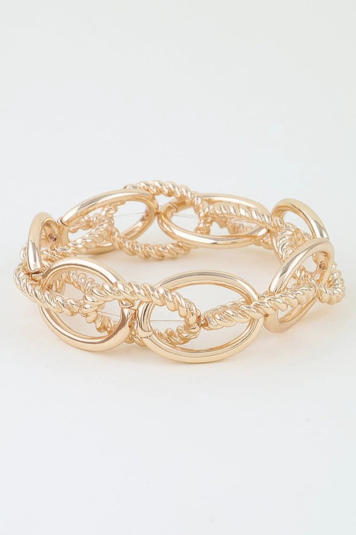 Women's Chain Bracelet Multi Twisted Link BYMANYC ® New York DYNAMIC WOVEN LINK BRACELET - New Collection by BYMANYC New York