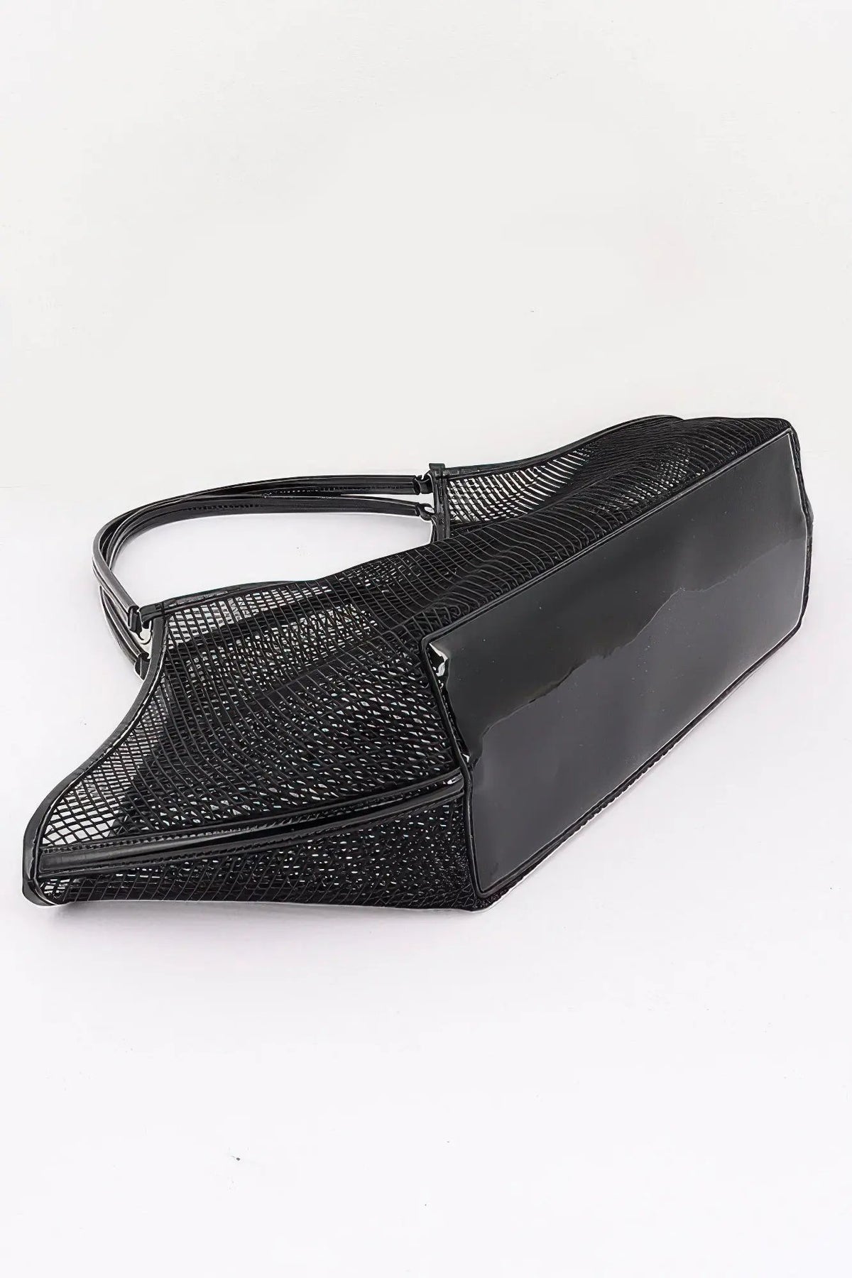 Women's Tote Bag Mesh With Removable Liner BYMANYC ® New York CONTEMPORARY AIRY VERSATILE SHOPPER - New Collection by BYMANYC New York